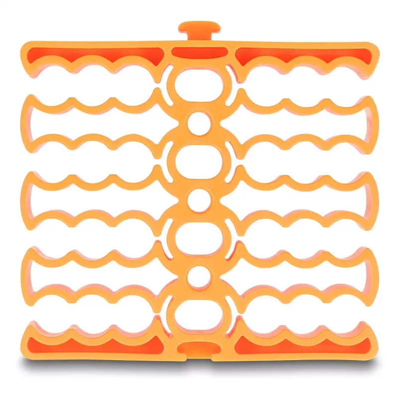Laidų laikiklis DeLOCK 66255 oranžinis 24 laidų įėjimai