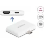 DELOCK USB Type-C adapter į HDMI 4K 60 Hz su duomenimis ir PD 94 W (61087)