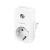 LogiLink PA0263 adapterio kištukas su prieblandos jutikliu, baltas, Type F