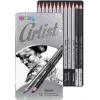 Colorino piešimo rinkinys 80118PTR – 12 dalių eskizavimo pieštukai ir aksesuarai