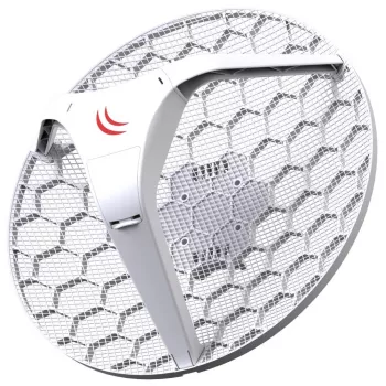MikroTik RBLHG5KIT lauko belaidis įrenginys su integruota tinklelio antena
