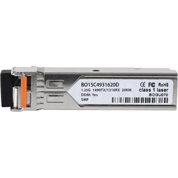 BlueOptics E1MG-BXD-BO Šviesolaidinis tinklo siųstuvas-imtuvas 1000 Mbit/s SFP