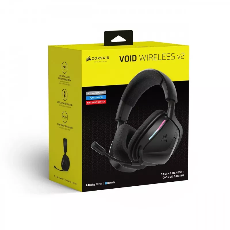Ausinės CORSAIR VOID WIRELESS v2