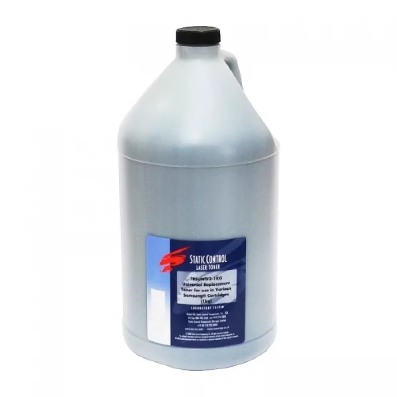 Tonerių milteliai lazeriniams spausdintuvams, Samsung universal XEROX juodi 1 kg, papildymo milteliai