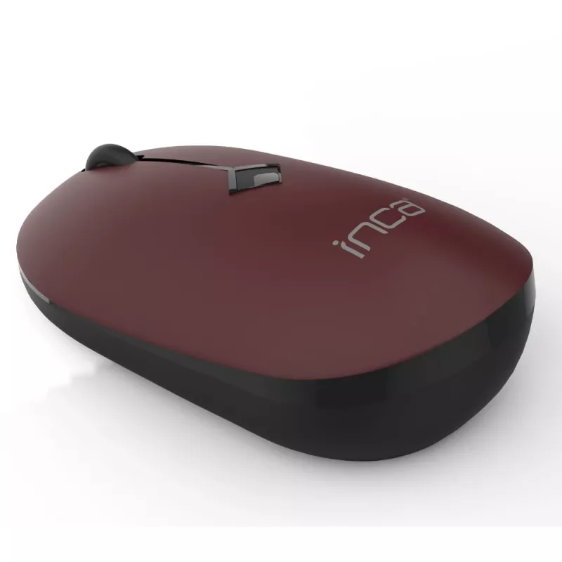 INCA Mouse IWM-231RB belaidė pelė, 1600 DPI, 4 mygtukai, ruda, 2,4 GHz