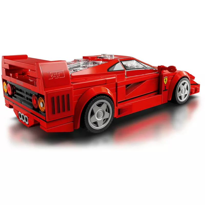 LEGO Speed Champions Ferrari F40 Supercar Konstruktorius su Vairuotojo Minifigūrėle, 9+ Metų