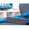 Belaidė RF pilno dydžio klaviatūra TRACER TRAKLA46934, QWERTY anglų, 2.4 GHz Nano imtuvas, membraninė, juoda/pilka