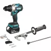 Belaidis gręžtuvas-suktuvas Makita DHP492Z 18 V akumuliatorinis, bešepetėlis variklis, 2 greičiai, griebtuvas 13 mm
