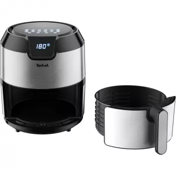 Tefal Easy Fry EY401D Karšto oro gruzdintuvė 4.2 L 1500 W Juoda, Nerūdijantis plienas