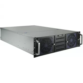 Inter-Tech IPC 3U-30765 - Rack stovas - E-ATX - be maitinimo bloko (ATX) - USB