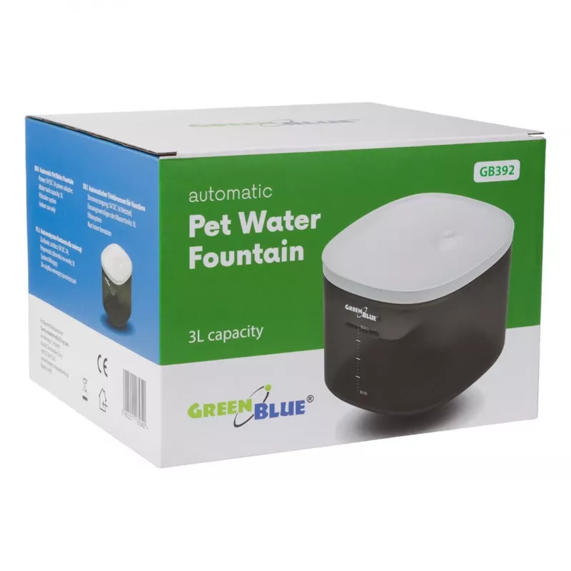 Automatinis gertuvė gyvūnams GreenBlue GB392, 2L talpa, be BPA