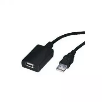 USB ilginimo laidas ROLINE 5 m 1 jungtis Juodas