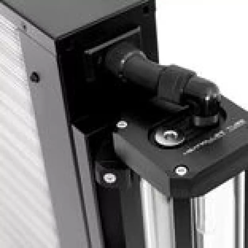 Vandens aušinimo adapteris vamzdeliams Watercool MO-RA IV Heatkiller Tube Adapter – juodas
