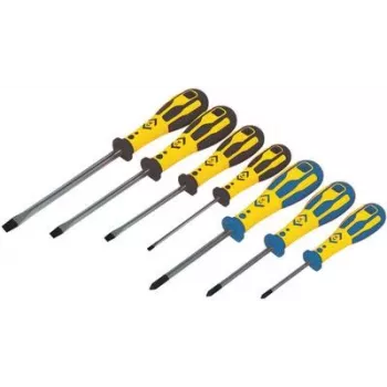 Atsuktuvų rinkinys c.k tools T49163D, 7 vnt., įvairių dydžių