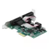 DeLOCK 90410 PCIe RS-232 sąsajos plokštė, mažo profilio