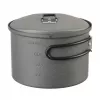 ESBIT PT1600HA keptuvė stovyklavimui 1.6 L aliuminis, juoda