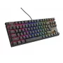 Mechaninė žaidimų klaviatūra Genesis THOR 303 TKL RGB Outemu Peach, kompaktiška, be skaičių bloko