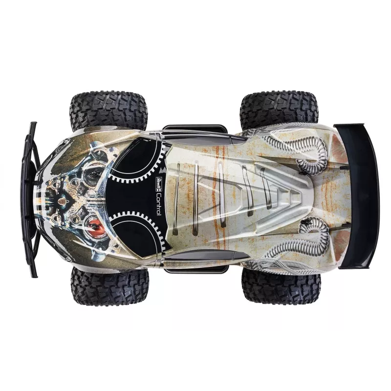 Radijo bangomis valdomas automobilis REVELL Desert Rat (24442) – pilkai juodas visureigis