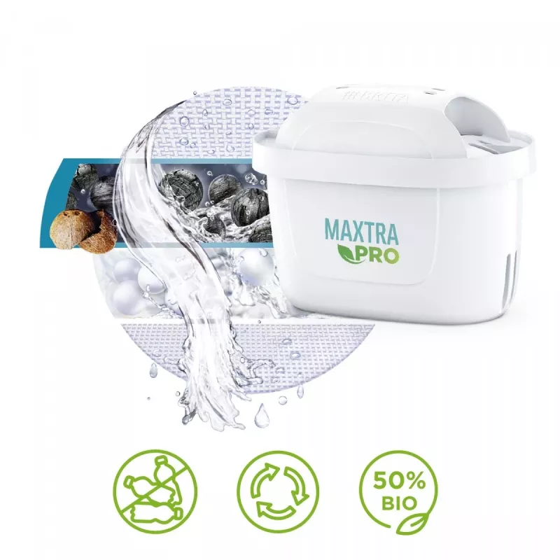 Brita Marella+ 3 kasečių PRO White 2.4 balta