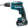 Atsuktuvas Makita DFS452RTJ – belaidis, 1/4 colio šešiakampis antgalis, 2 akumuliatoriai, 18 V