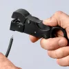 Knipex 16 60 05 juodas kabelių nuėmiklis