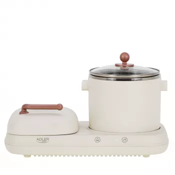 Adler 2-in-1 pusryčių stotelė AD 6421 | 1320 W | 1 l | 1 programa