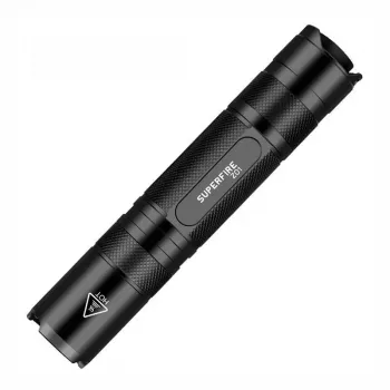 UV prožektorius Superfire Z01 365 nm USB – nešiojamas ultravioletinis žibintuvėlis su 365 nm bangos ilgiu, įkraunamas per USB