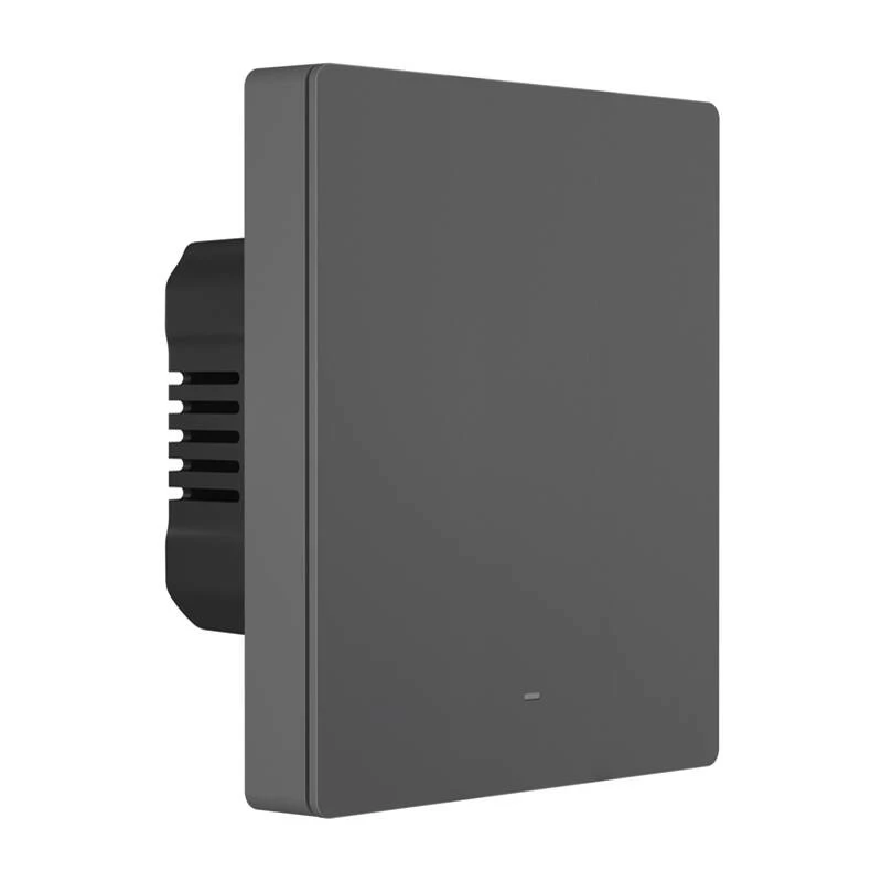 Sieninis jungiklis Sonoff M5-1C-80 Wi‑Fi — vieno mygtuko protingas jungiklis montavimui sienoje, 1 kanalas