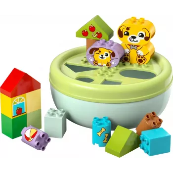 Konstruktorius LEGO DUPLO Formų rūšiavimo šuniuko namelis 10441, 17 dalių, nuo 1½ iki 5 metų