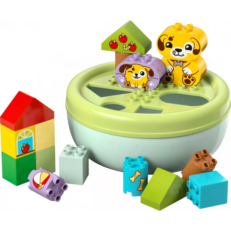 Konstruktorius LEGO DUPLO Formų rūšiavimo šuniuko namelis 10441, 17 dalių, nuo 1½ iki 5 metų