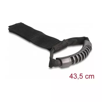DeLOCK nešiojimo diržas L 435 x P 50 mm juodas 2 vnt.