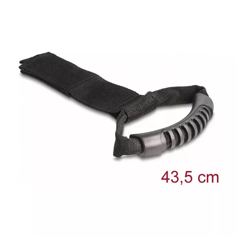 DeLOCK nešiojimo diržas L 435 x P 50 mm juodas 2 vnt.