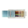 Delock USB 2.0 į nuosekliojo ryšio RS-232 RJ45 konsolės laidas-adapteris, 3 m, mėlynas