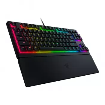 Razer Ornata V3 Tenkeyless žaidimų klaviatūra USB QWERTZ juoda