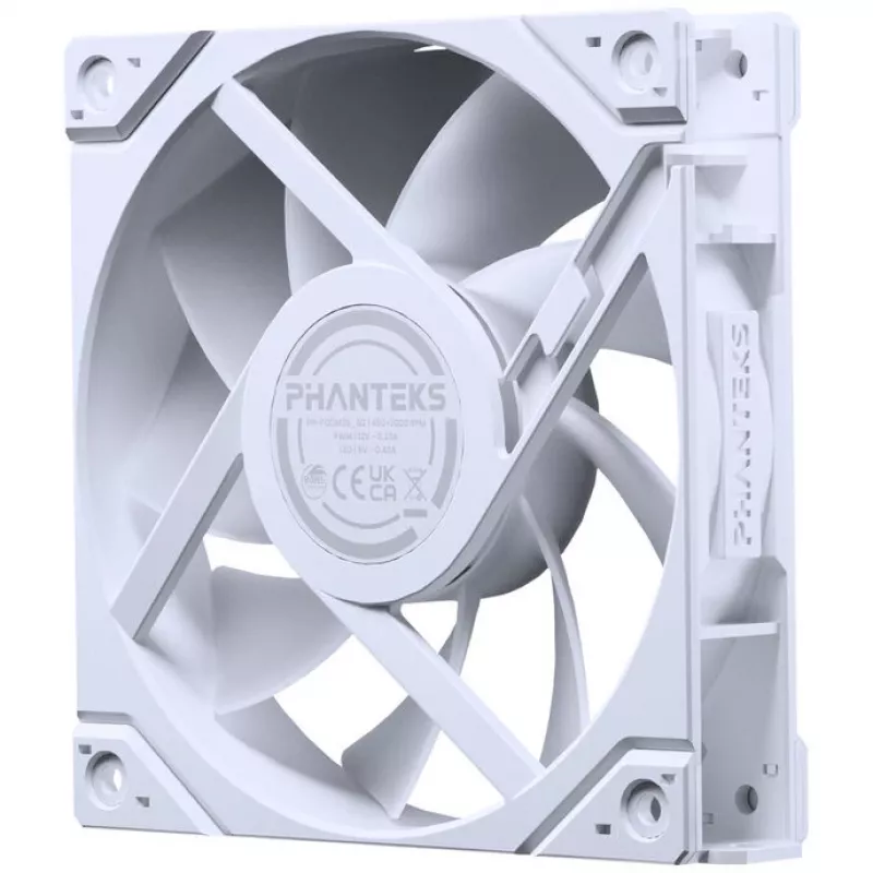 Phanteks M25 Gen2 120mm PWM ARGB korpuso ventiliatorius - baltas