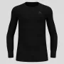 Odlo BL TOP crew neck l/s ACTIVE WARM ECO vyriški marškinėliai, dydis M, juodi