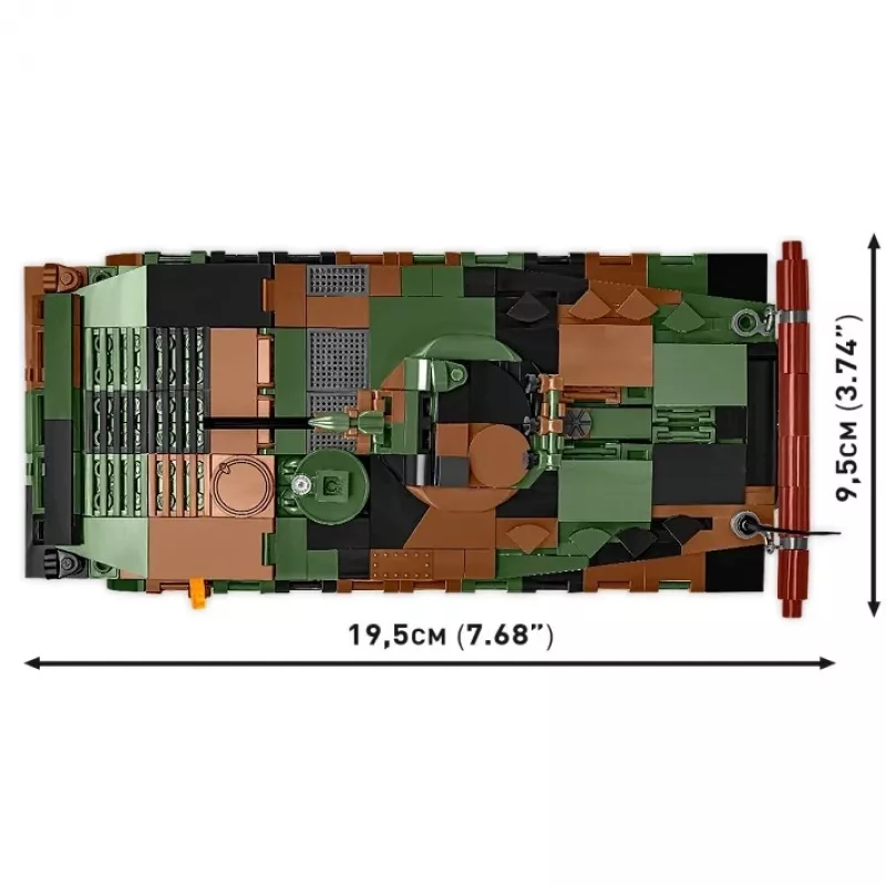 Konstruktorių rinkinys Cobi Armed Forces BWP-1 2630 – Lenkijos/Ukrainos amfibinis pėstininkų kovos mašinos modelis