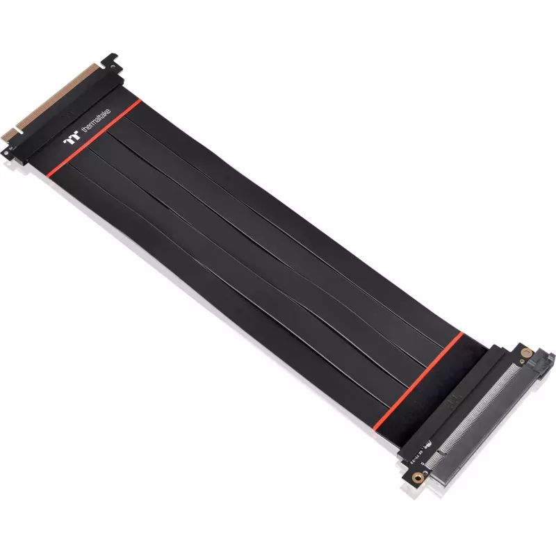 Vidinis PCI-E x16 (Gen4) ilginimo kabelis THERMALTAKE AC-058-CO1OTN-C1, 0,3 m, juodas