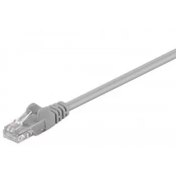 Wentronic Goobay CAT 5e Patch laidas, U/UTP, pilkas, 15 m - CCA vario mišinys (68352)