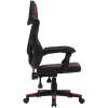 Canyon MCH01 Flow – ergonomiška žaidimų kėdė, juoda ir raudona