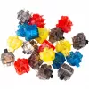 Keychron G36 geltoni plastikiniai karštojo keitimo jungikliai