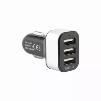 Sbox automobilinis įkroviklis CC-331B 3.1A juodas/pilkas