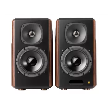 Garsiakalbis Edifier S2000MKIII 2.0, 130 W RMS, laidinis ir belaidis, juodas/medinis