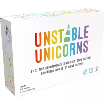 Unstable Unicorns, Kortų žaidimas