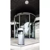 Šiukšliadėžė Durable 333023 17 L apvali metalinė sidabrinė