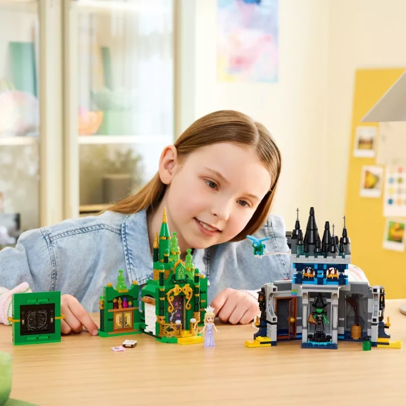 LEGO konstruktorius Wicked 75689 — Smaragdinis miestas ir Kiamo Ko pilis