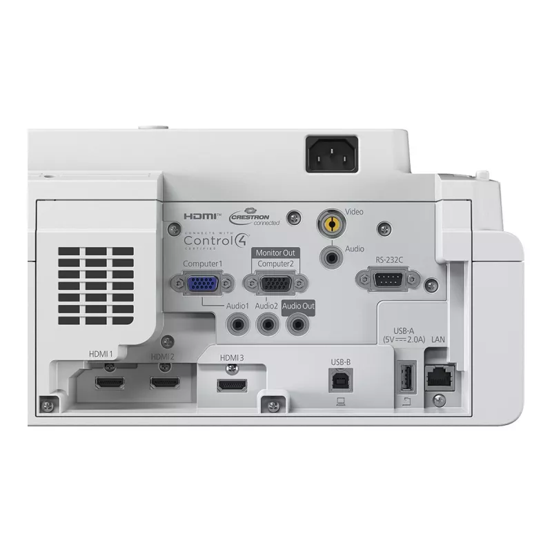 Projektorius Epson EB-760W itin trumpo fokusavimo 4100 ANSI liumenų 3LCD 1080p (1920x1080) Baltas