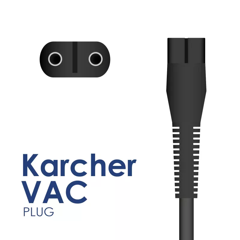 Akyga AK-PD-03 įkroviklis Kärcher langų valytuvams (WV 1, WV 2, WV 5, KV 4, KB 5), 5,5 V, 600 mA, 1,5 m