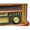 DENVER MCR-50 MK3 stiprintuvas, kasetinis grotuvas, CD/MP3 grotuvas, skaitmeninis grotuvas, patefonas, radijas, skaitmeninis įrašymas, 5W