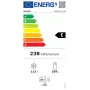 Šaldytuvas INDESIT INKS1341S4E – 340 L (230 L šaldytuvas / 110 L šaldiklis), reversinės durelės, energijos klasė E